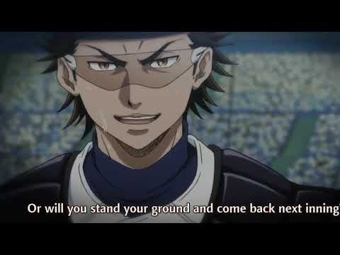 Diamond No Ace: Sawamura Vs Maki ( Best Pitch Crossfire Pitch)