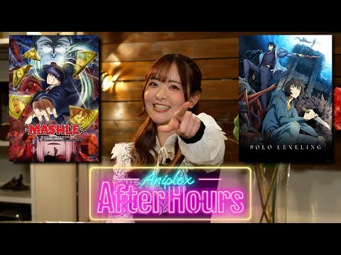 Sally Amaki Talks Solo Leveling and MASHLE with Producer Sota Furuhashi! | Aniplex After Hours