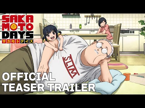 TVアニメ『SAKAMOTO DAYS』ティザーPV│SAKAMOTO DAYS│OFFICIAL TEASER TRAILER