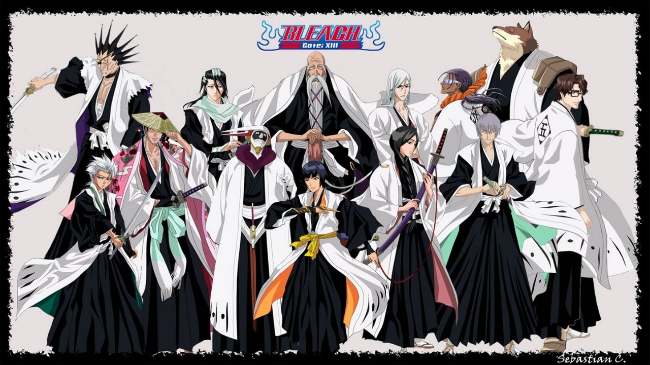 bleach soul society characters