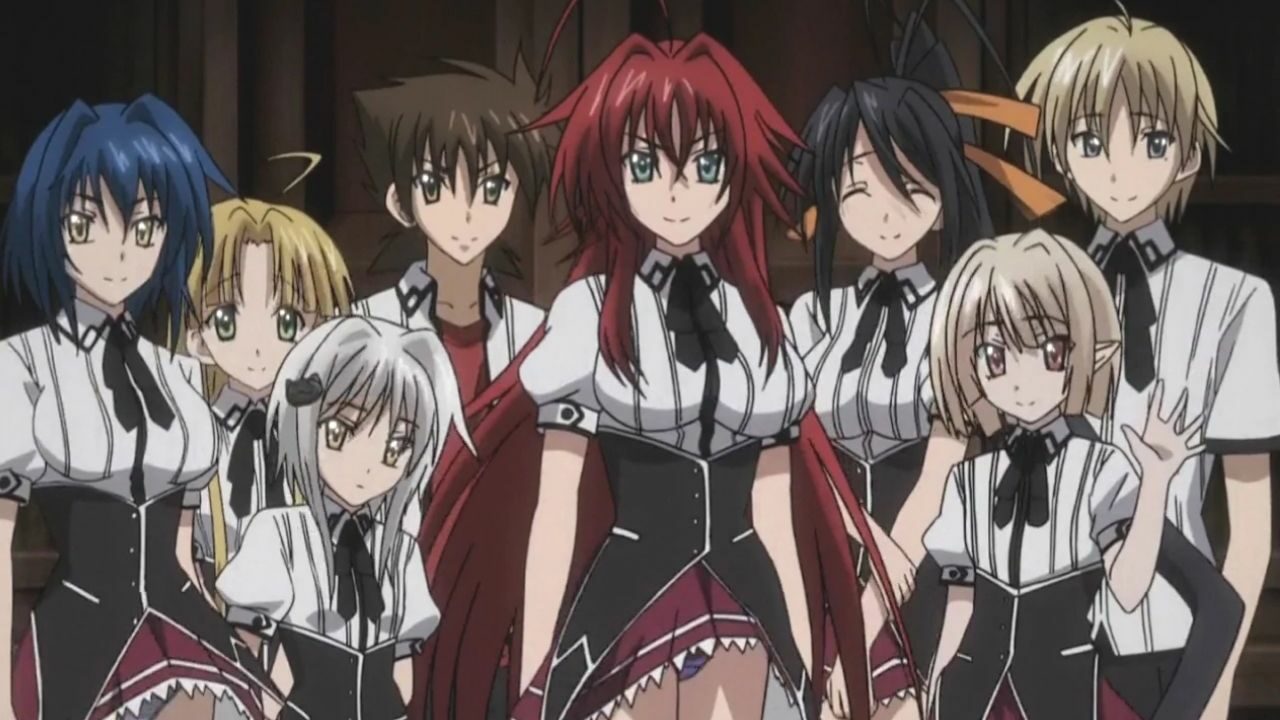 I Will Be HAREM KING | High School DxD Episode 2 REACTION - YouTube