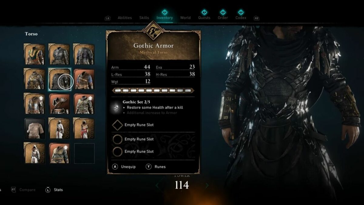 AC Valhalla: How to Get the Gothic Armor Set?