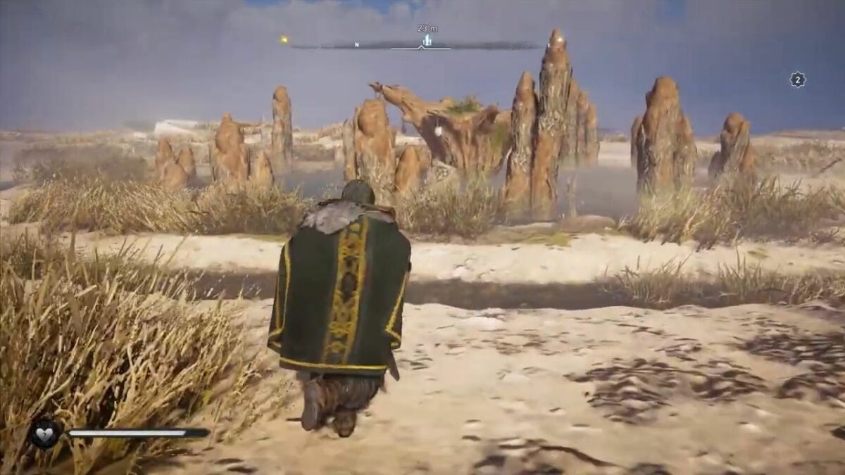 AC Valhalla: Solving Seahenge Standing Stone Puzzle