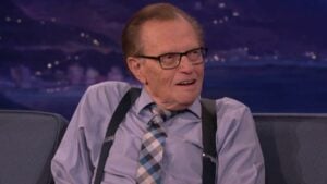 Talk Show Host Larry King Hospitalized with COVID-19