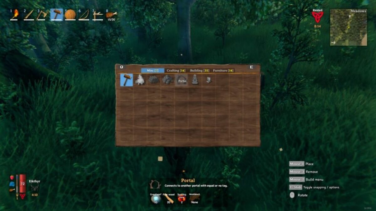 How to Build Portals and Teleport in Valheim?