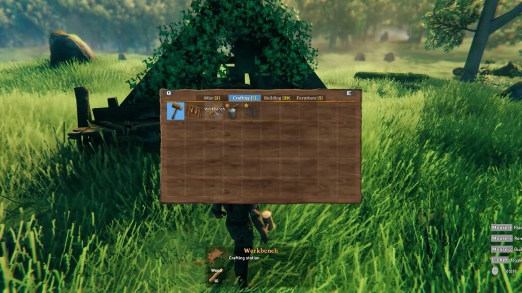 How to Build and Upgrade a Workbench in Valheim?