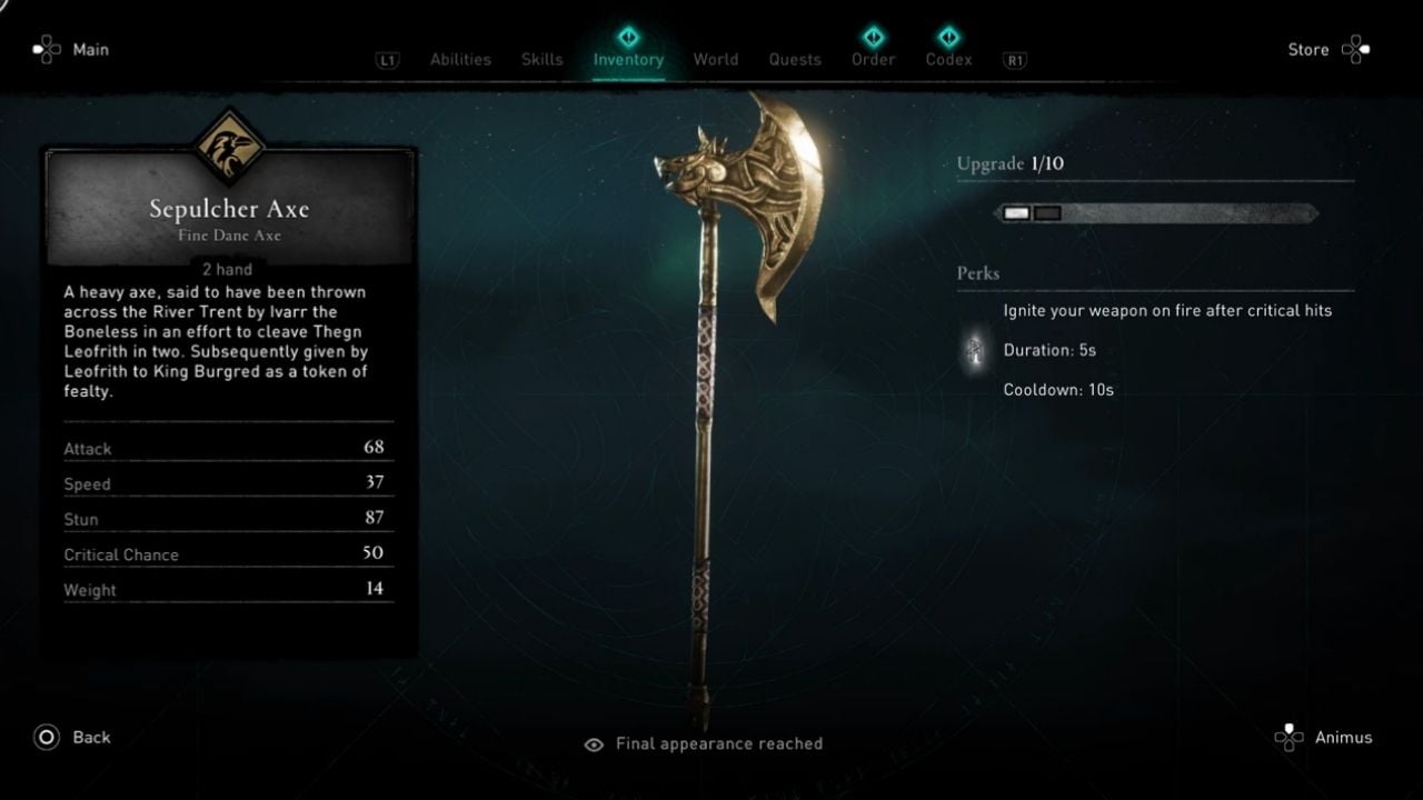 Best Axes In Assassins Creed Valhalla Ranked Best To Worst 4610