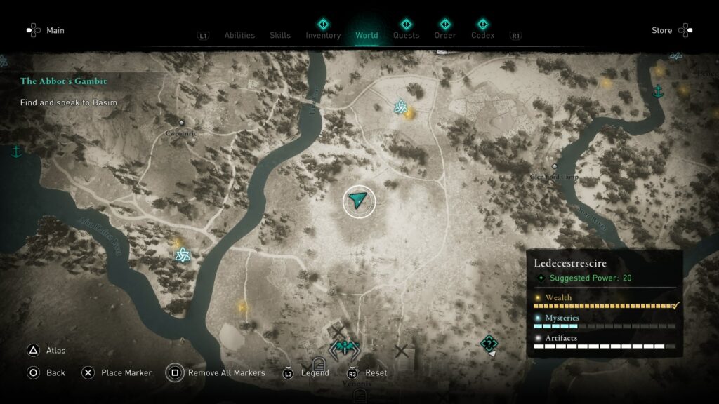 AC Valhalla Todas Las Ubicaciones Pistas Y Soluciones Del Mapa Del Tesoro   Ledecestrescire Treasure Hoard Location 1 1024x576 