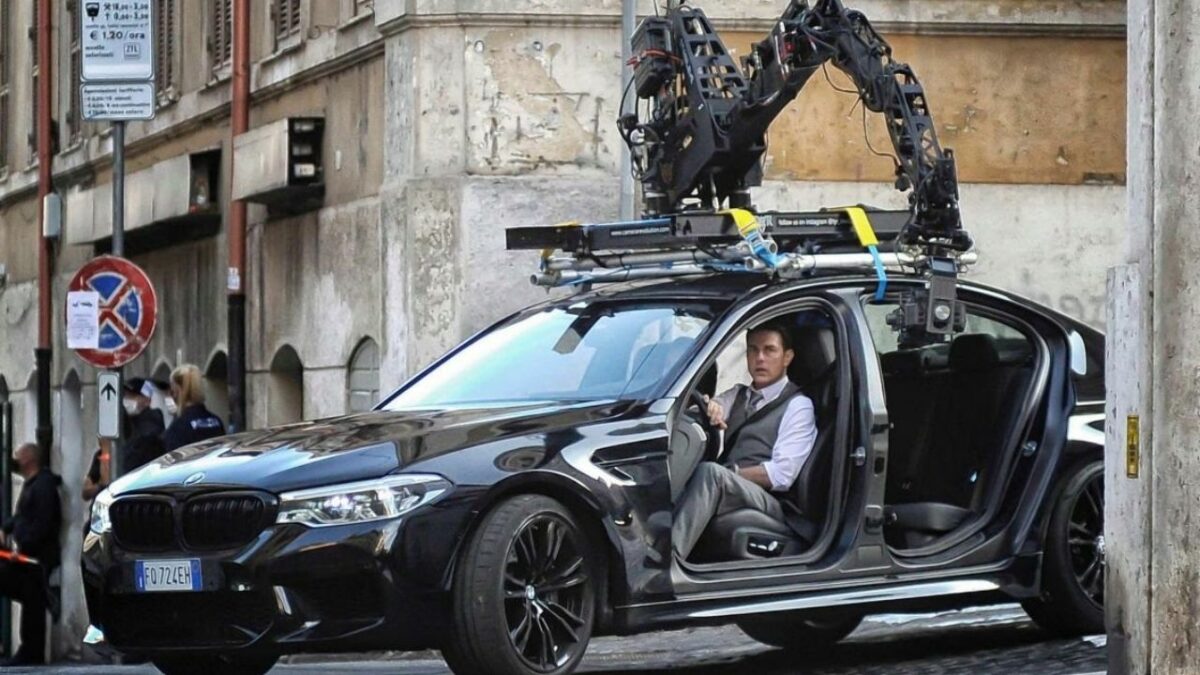 Set Photos from Mission Impossible 7 Reveal Dangerous Stunts