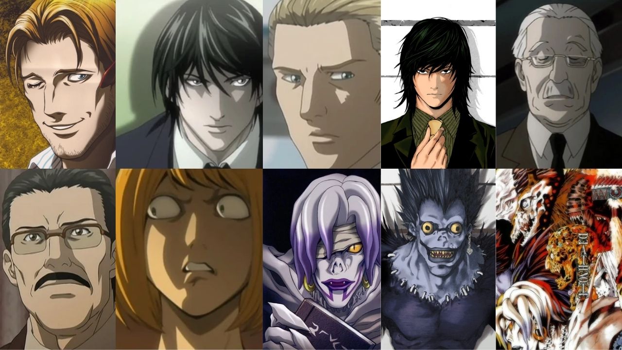 Discover 76+ death note anime characters latest - in.duhocakina