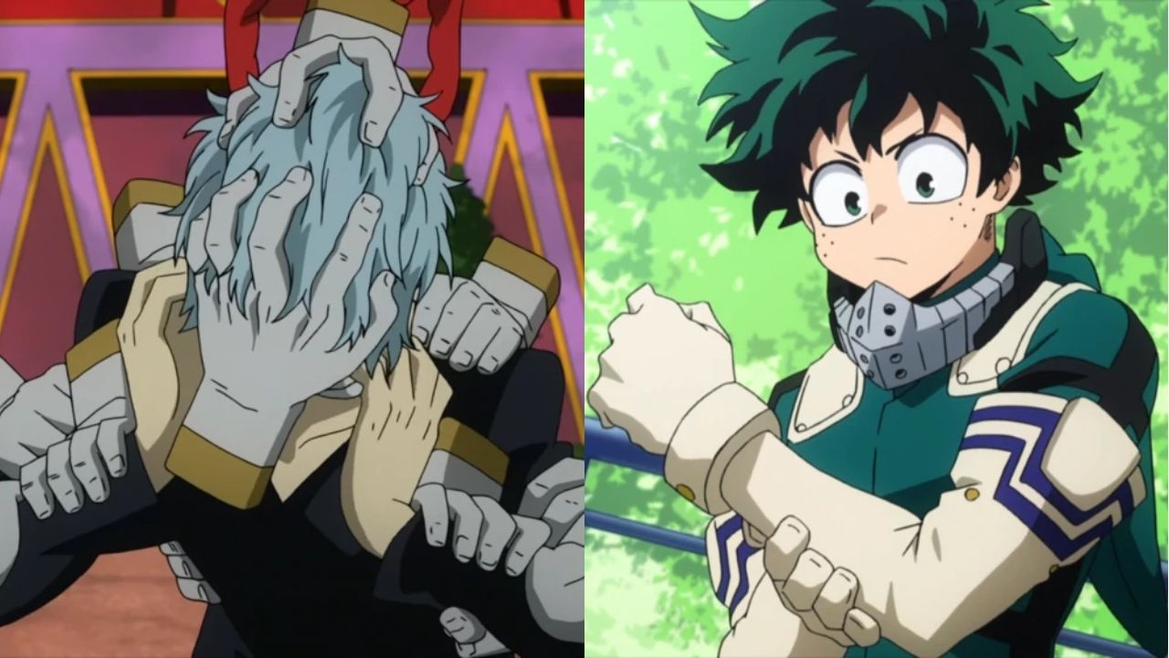 My Hero Academia S06E18 Izuku Midoriya and Tomura Shigaraki Review