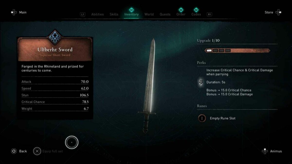 Finding the Ulfberht Short Sword in AC Valhalla – Easy Guide