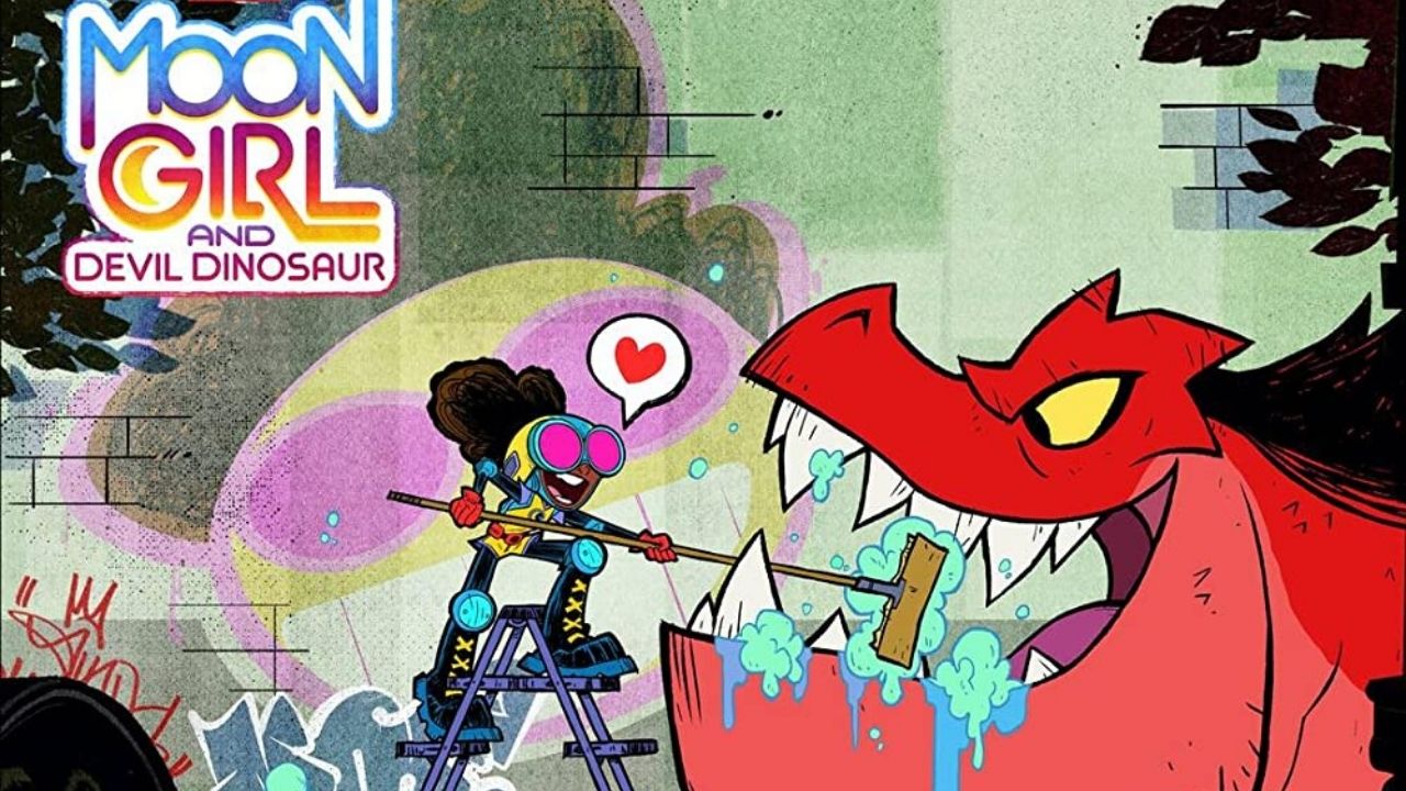 Коби Смолдерс SDCC 2022. Devil Dinosaur. Marvel's Moon girl and Devil Dinosaur. The Beyonder Moon girl and Devil Dinosaur.