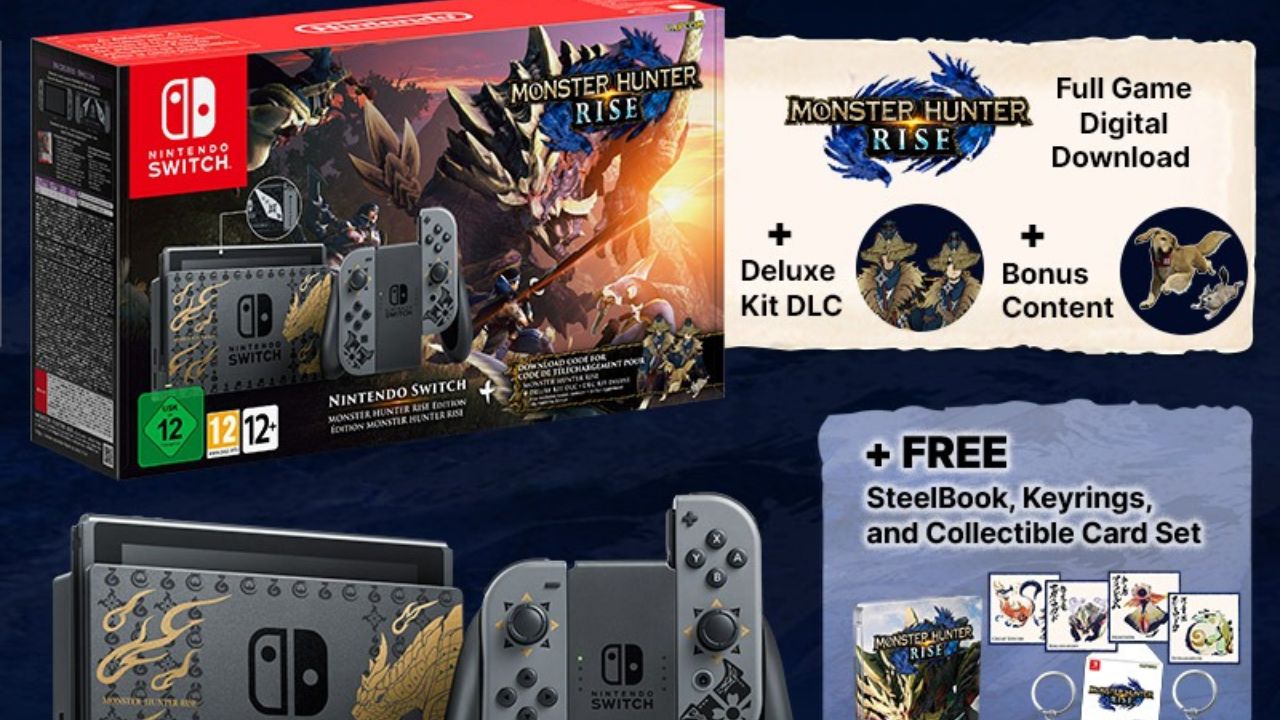 Monster hunter rise edition. Nintendo Switch Monster Hunter Rise Edition. Nintendo Switch особое издание Monster Hunter Rise. Нинтендо свитч Monster Hunter Rise. Нинтендо свитч Monster Hunter Edition.