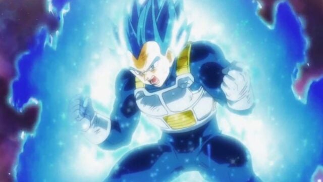 Vegeta Super Saiyan Blue Dragon Ball