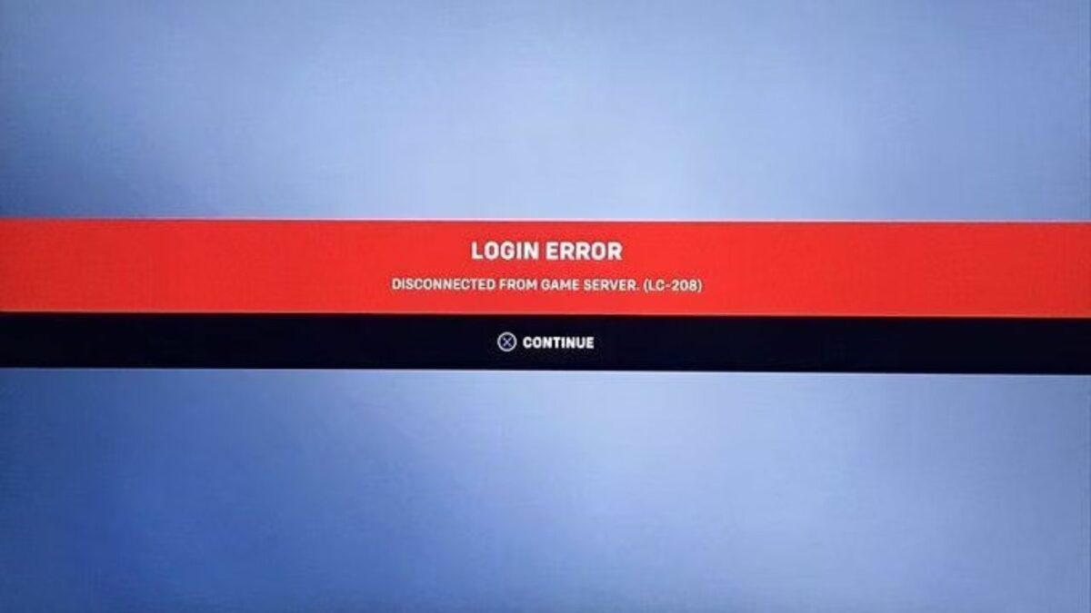 What is login error LC-208? What are its possible fixes? – Overwatch 2