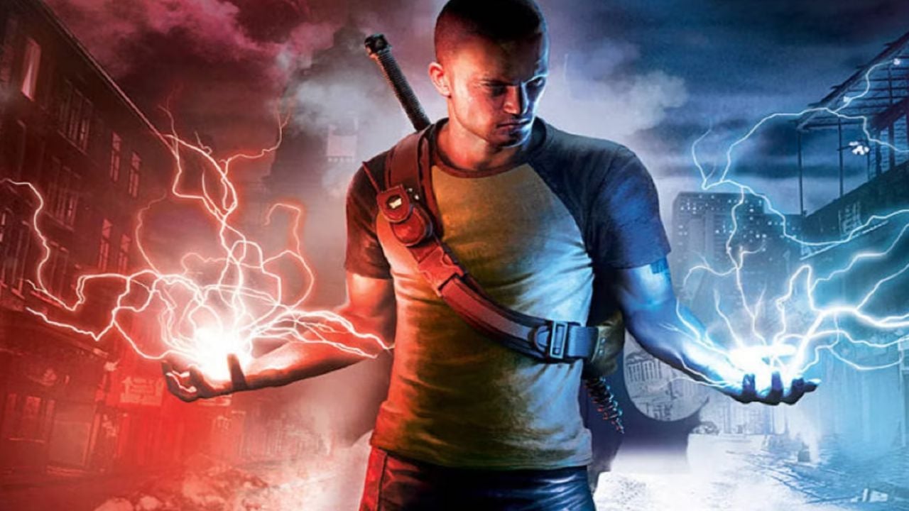 Усилий игр. Infamous 2. Infamous 2 обложка. Cole MACGRATH.