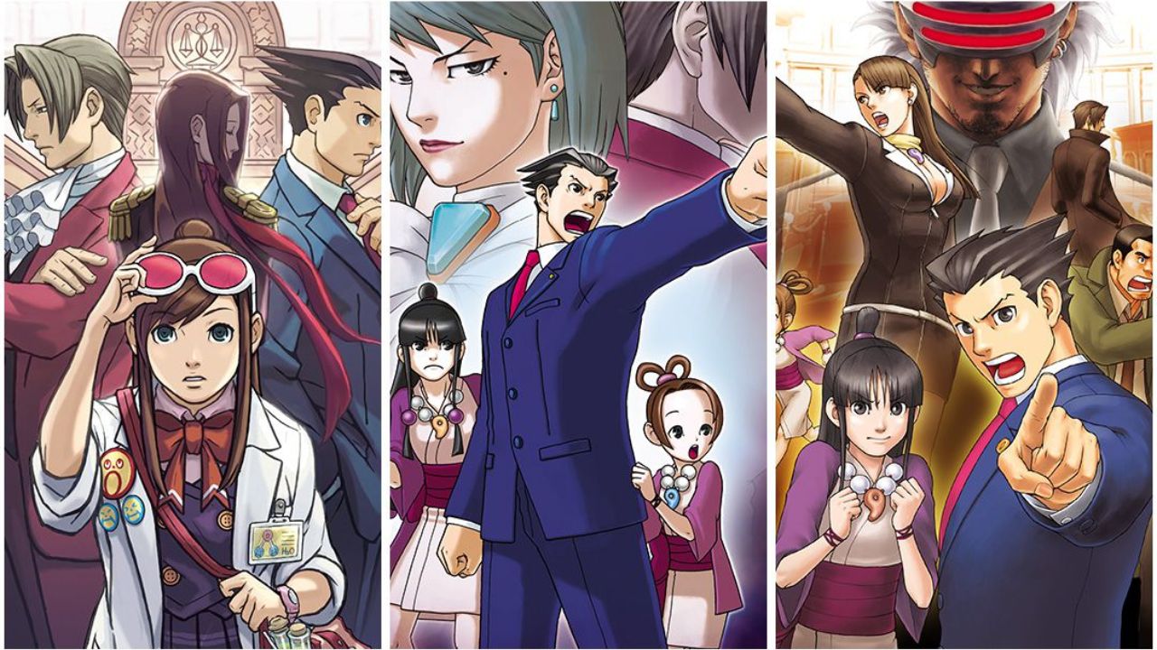 Ace attorney trilogy. Phoenix Wright: Ace attorney Trilogy. Феникс Райт игра. Ace attorney игра. Phoenix Wright Ace attorney.