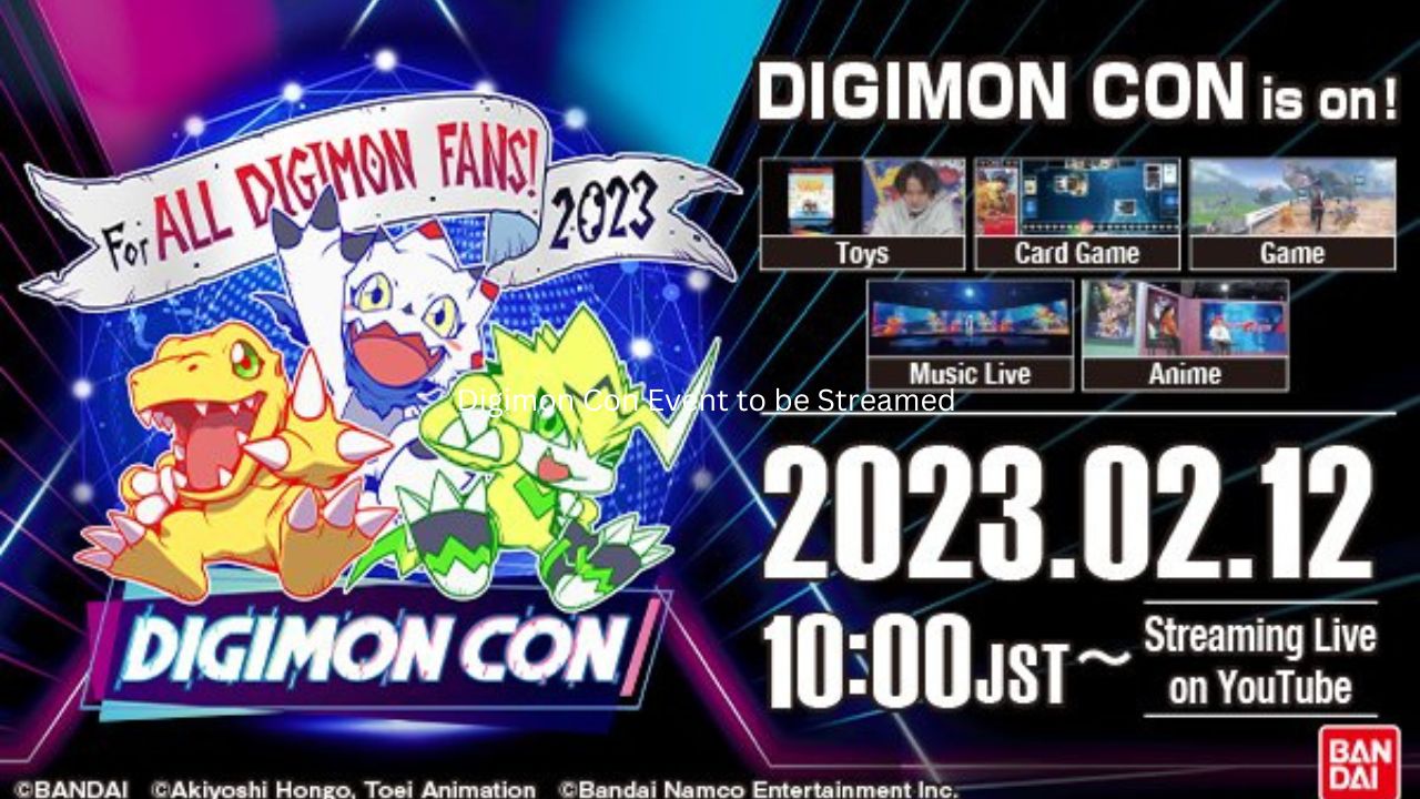 Bandai Namco Will Stream Digimon Con Event Worldwide