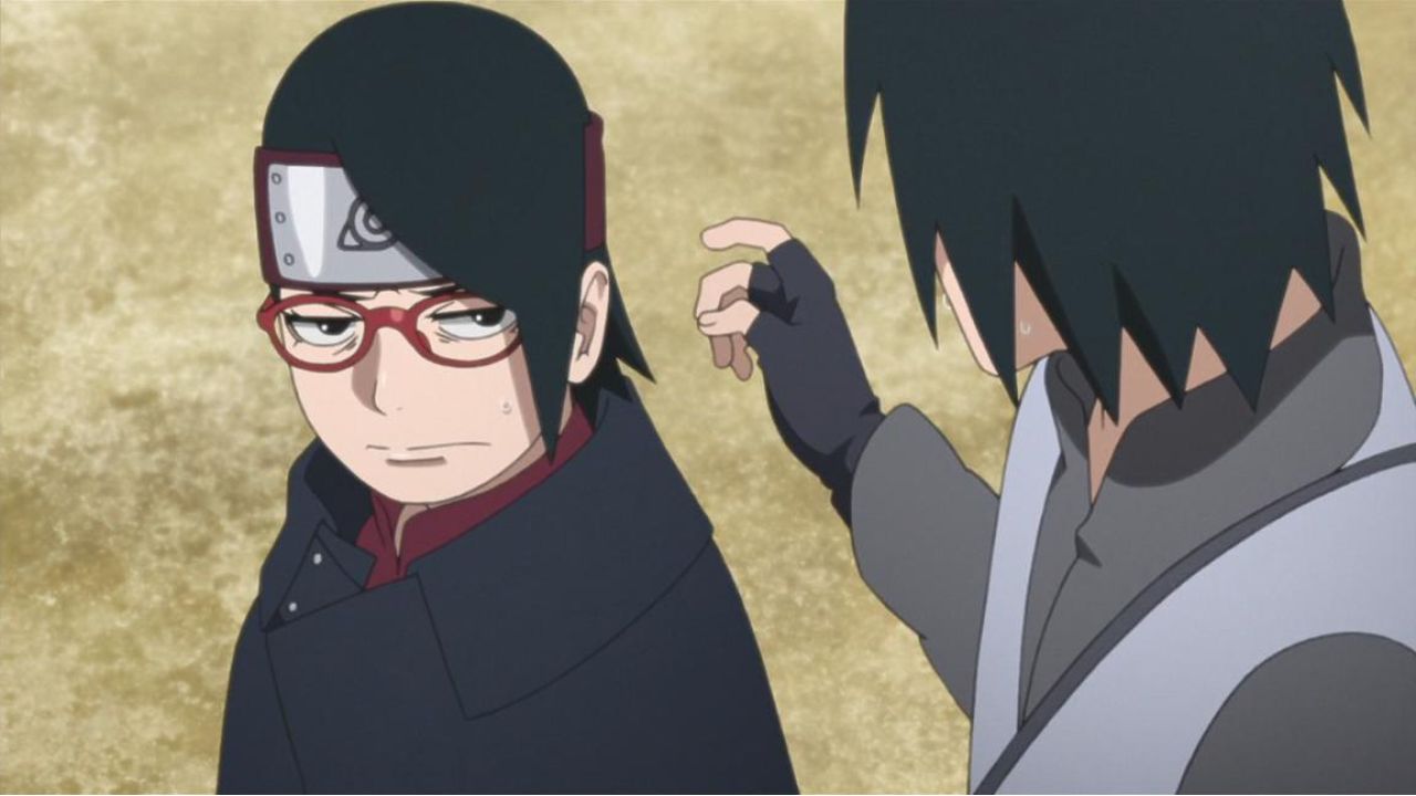 Social media users outraged with Sarada's new outfit in Boruto manga -  Niche Gamer