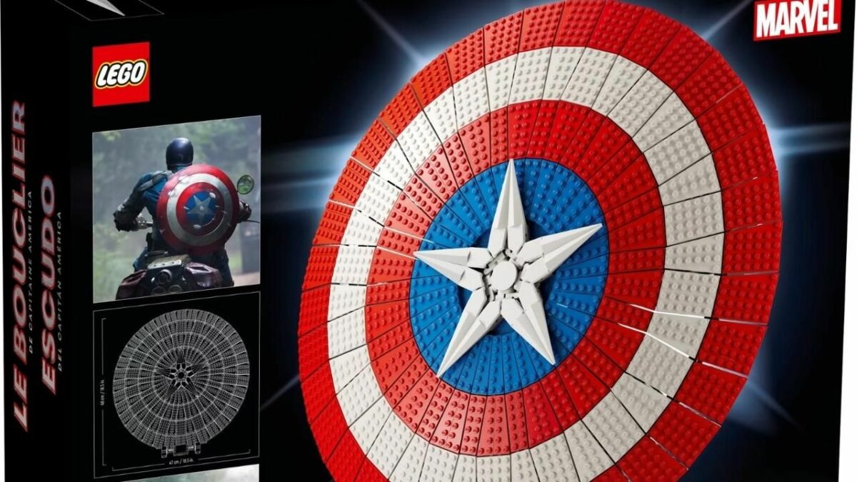 New Captain America Shield LEGO Set Almost as Big as the OG