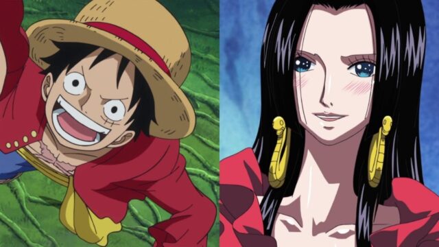 Luffy tem medo da Boa Hancock e ela diz  você ama a Nami mais do que eu?   - One Piece 