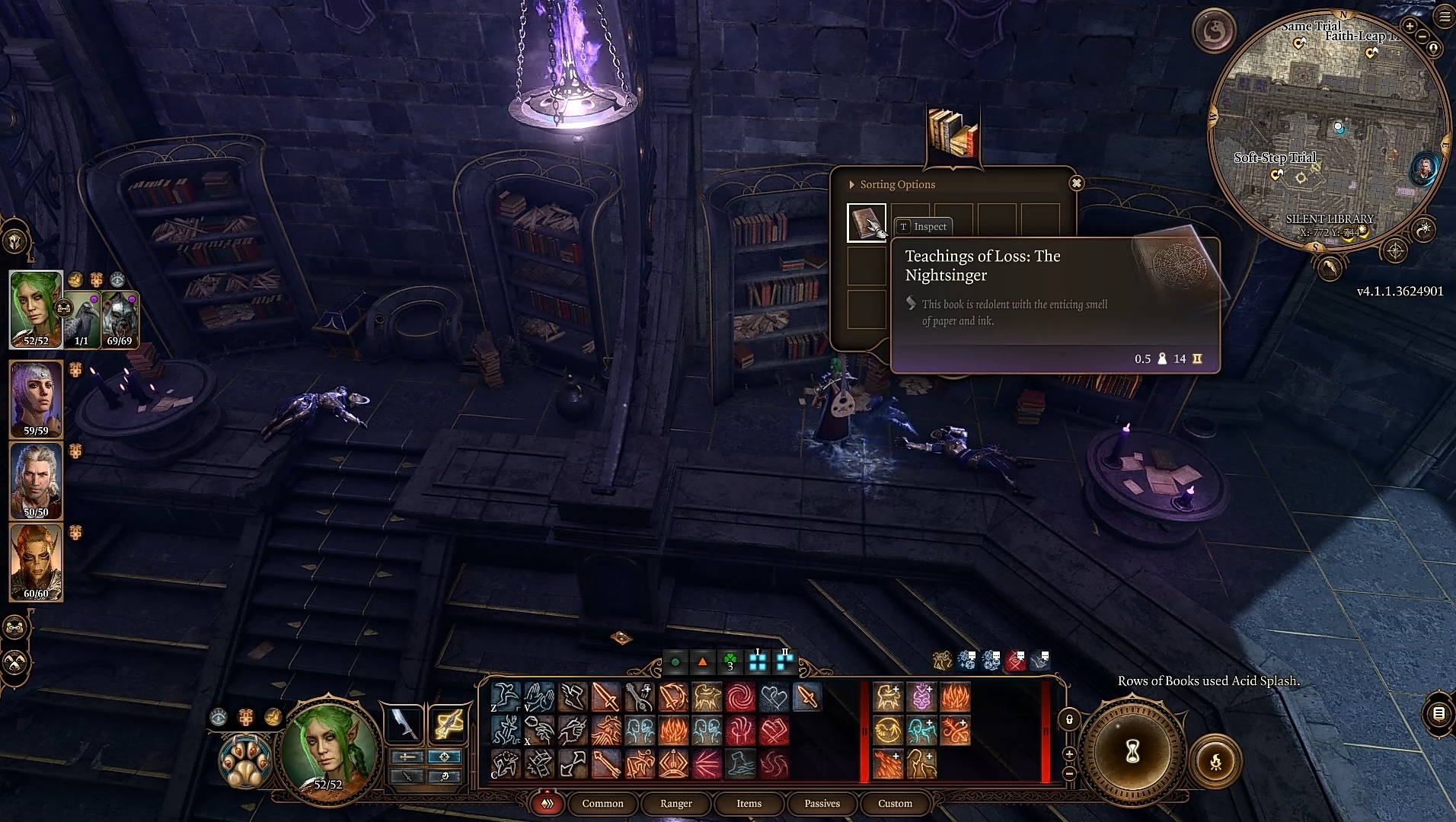 How To Solve The Silent Library Puzzle Baldurs Gate