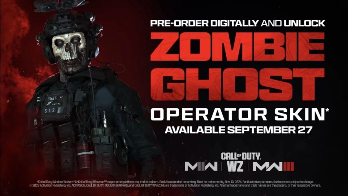 CoD: Modern Warfare III Zombie Ghost has fans speculating