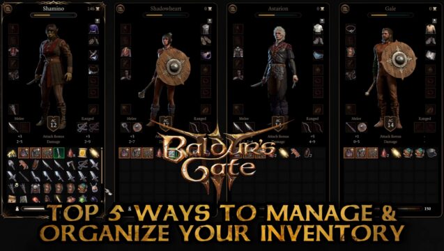 Top 5 Ways to Manage and Organize Your Inventory – Baldur’s Gate 3