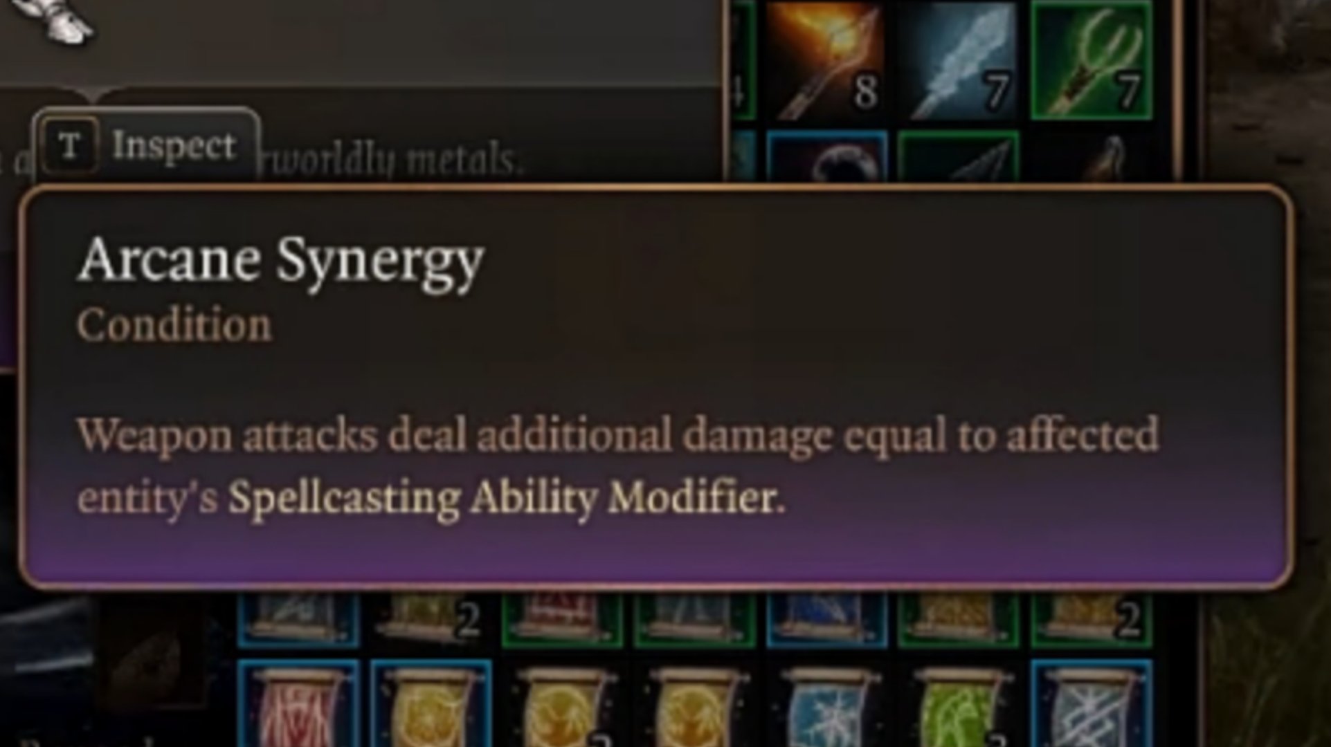 What Does The Arcane Synergy Do In Baldur S Gate 3   Arcane Synergy 1 