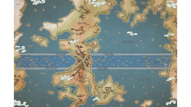 One Piece World Map