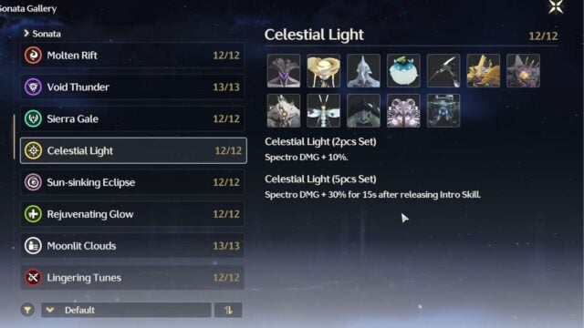 Celestial Light Echo Set