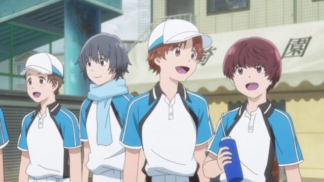 soft tennis club members anime