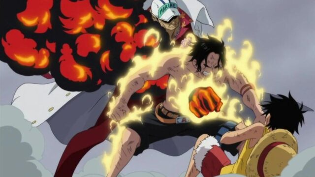 Ace and Luffy