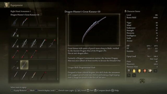 Dragon-Hunter’s Great Katana