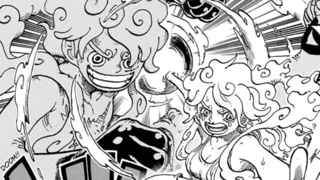 Bonney and Luffy 