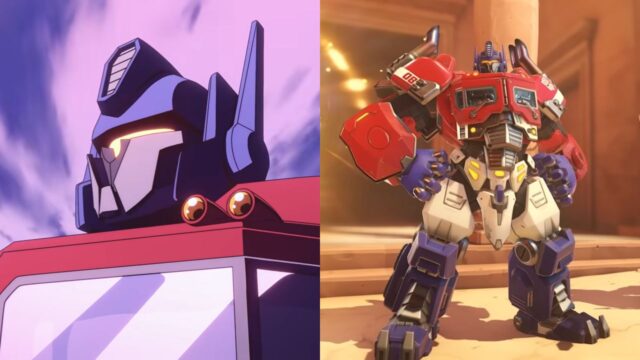 Reinhardt as Optimus Prime