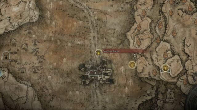 Scorched Ruins Map