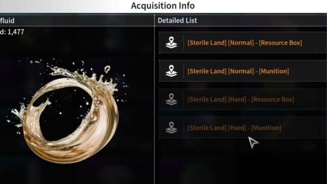 Farming Superfluid in The First Descendants – How to get and use the crafting item?