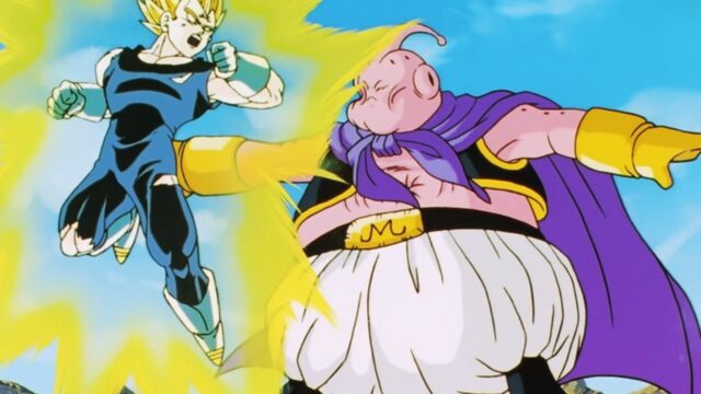 Vegeta vs Majin Buu