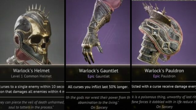 Warlock's Armour Set