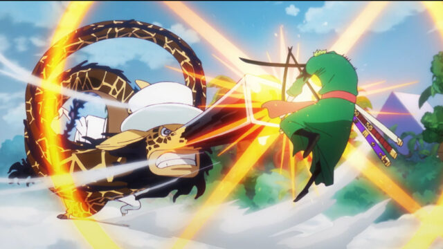 Zoro Vs. Kaku 