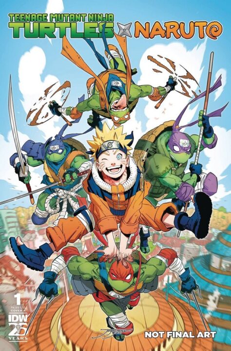 naruto x tmnt collab