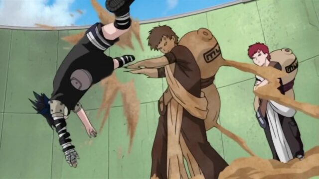 Sasuke vs Gaara