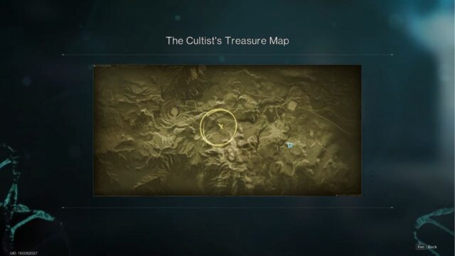 Cultist Treasure Map in Once Human