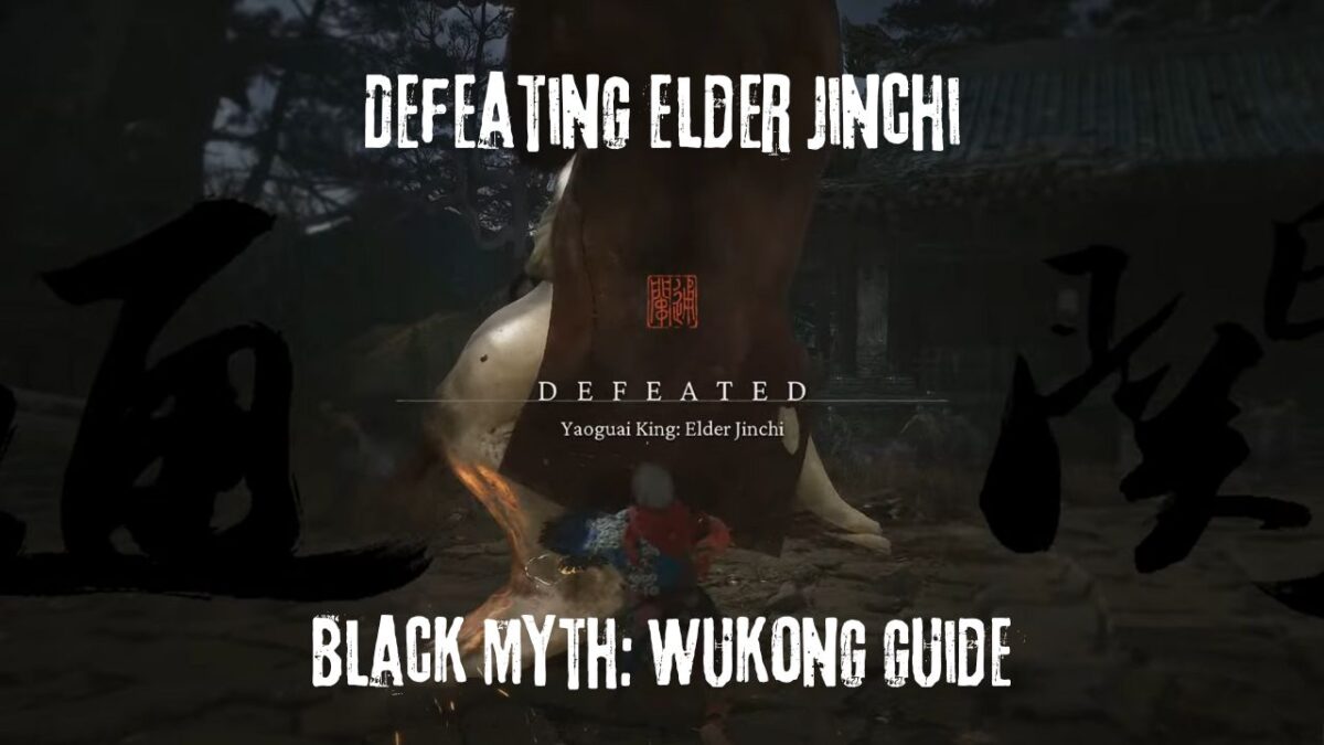 Defeating Elder Jinchi - Black Myth Wukong Boss Fight Guide