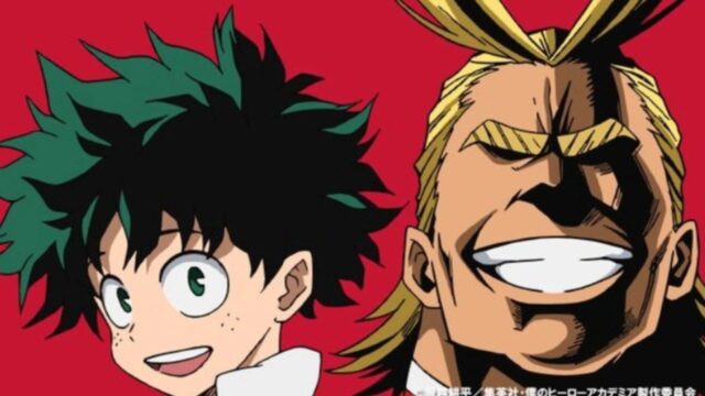 Deku and All Might 