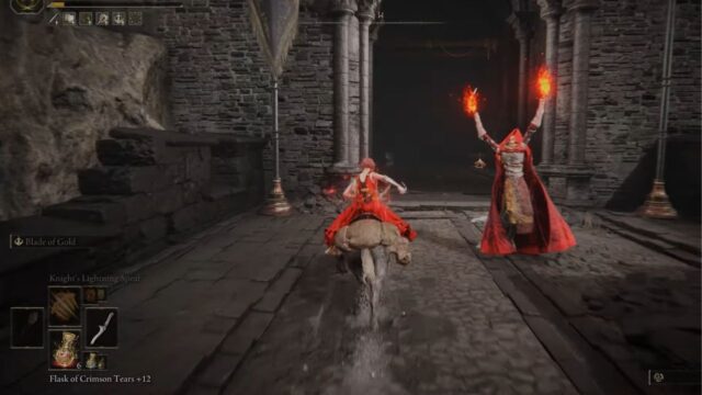 Fire Knight Encounter in Elden Ring