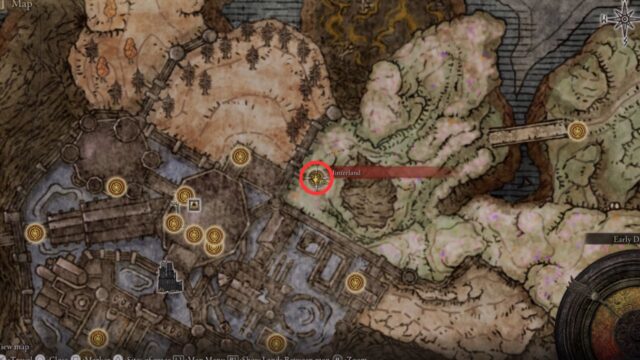 Golden Braid Talisman location