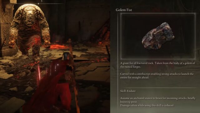 Smash Into Enemies Like a Mountain with the Golem Fist in Elden Ring DLC